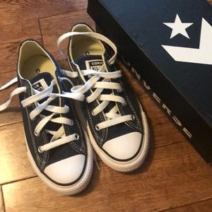 Converse Navy Blue (grade school/youth)